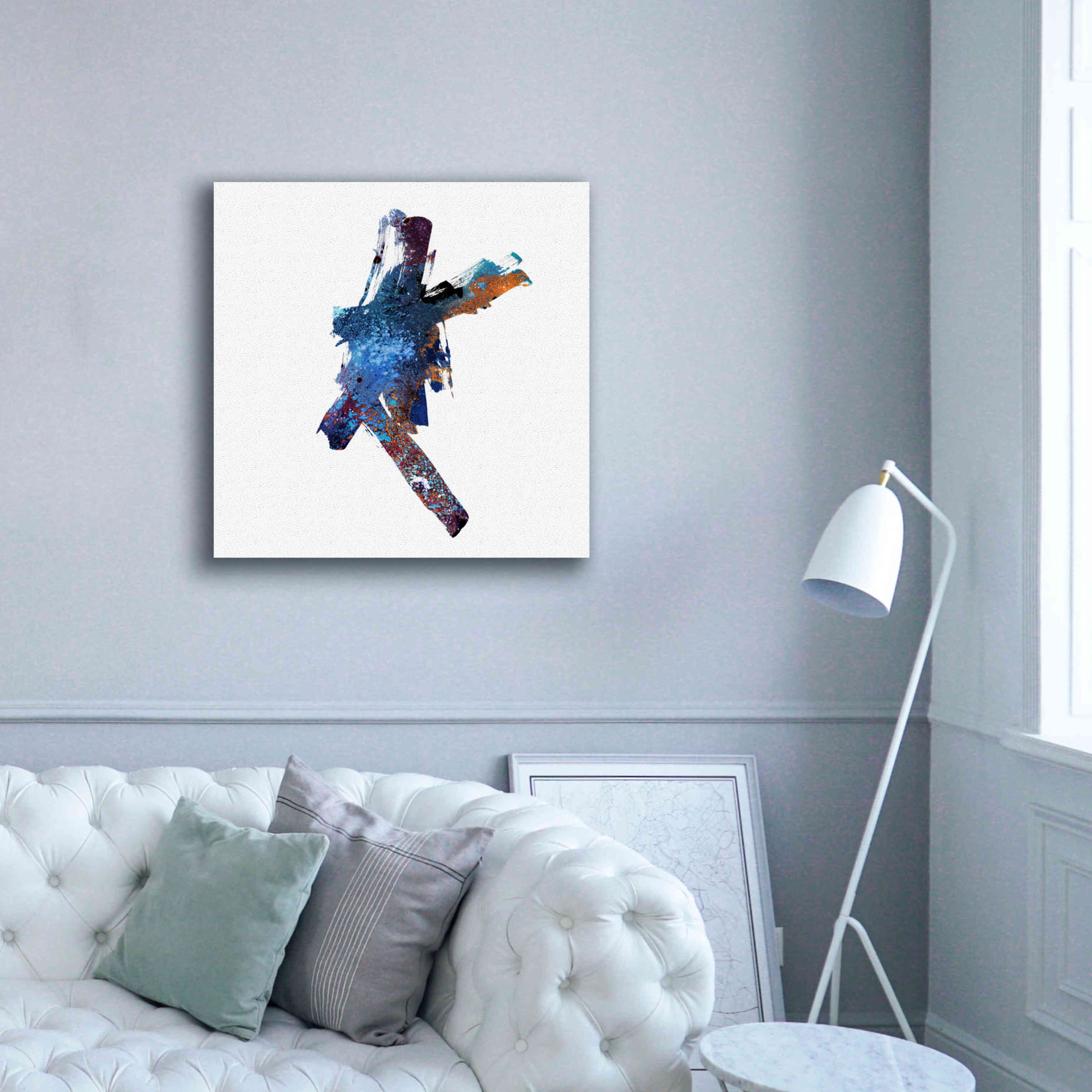 'Eastern Visions 3' by Jaclyn Frances, Giclee Canvas Wall Art,37x37