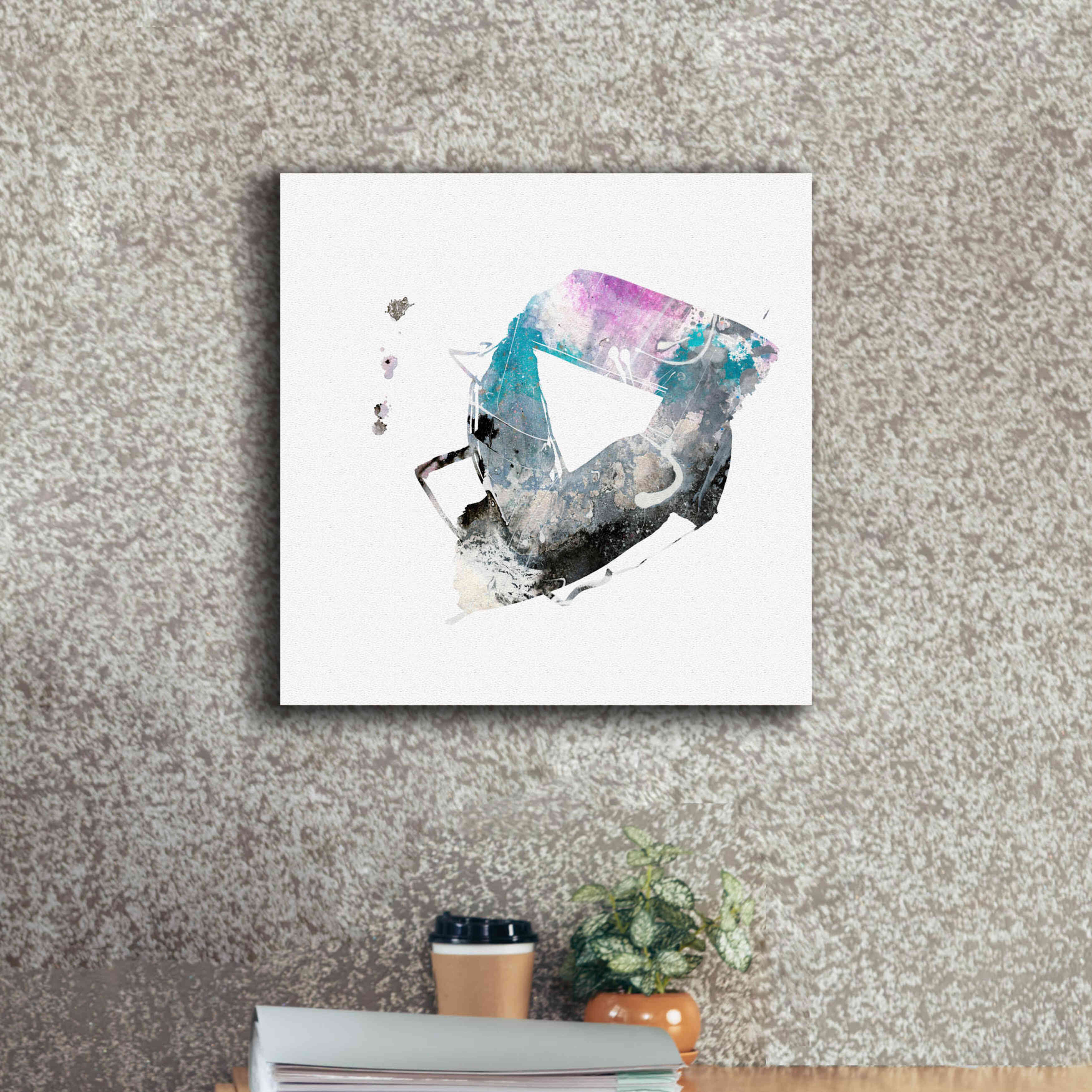 'Eastern Visions 4' by Jaclyn Frances, Giclee Canvas Wall Art,18x18
