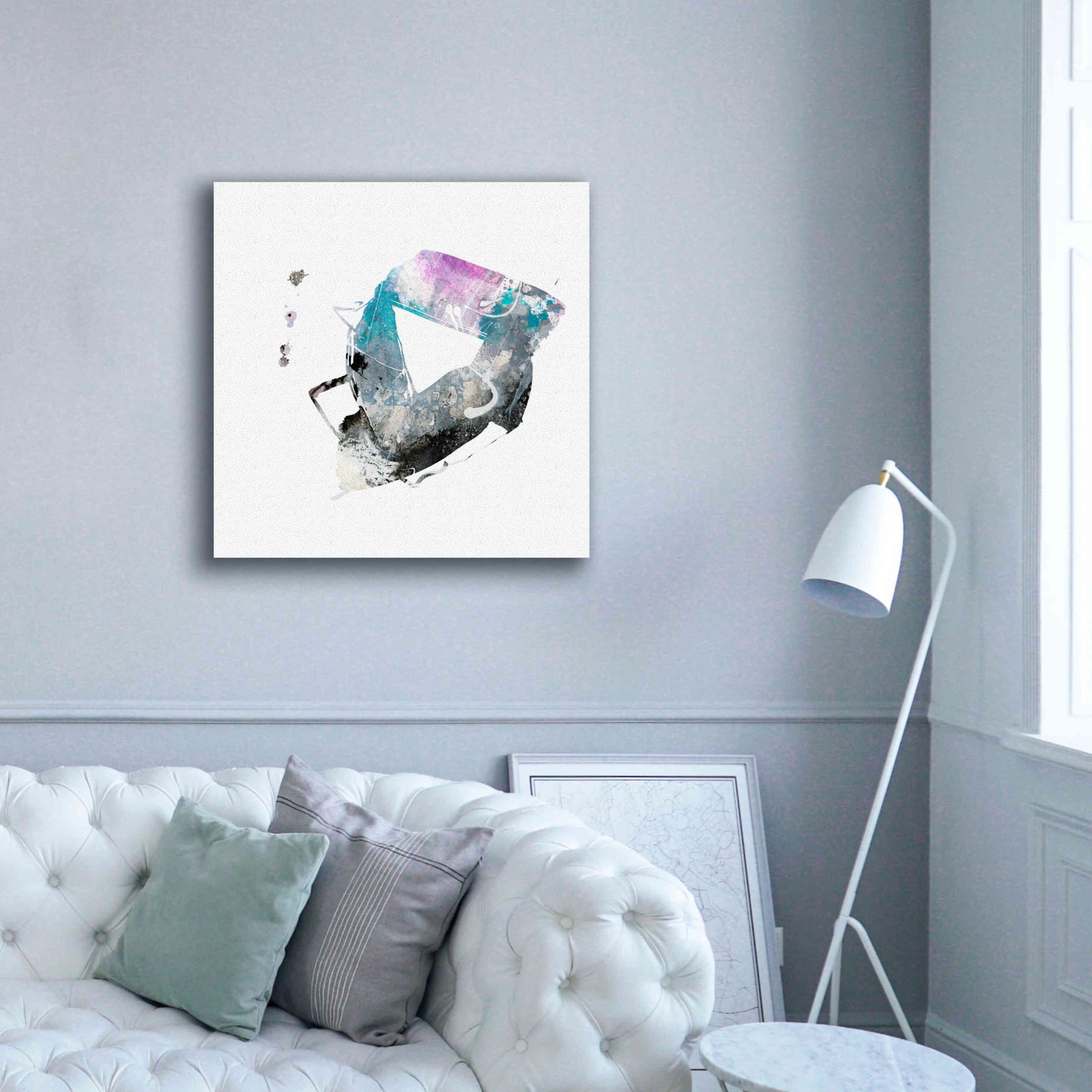 'Eastern Visions 4' by Jaclyn Frances, Giclee Canvas Wall Art,37x37