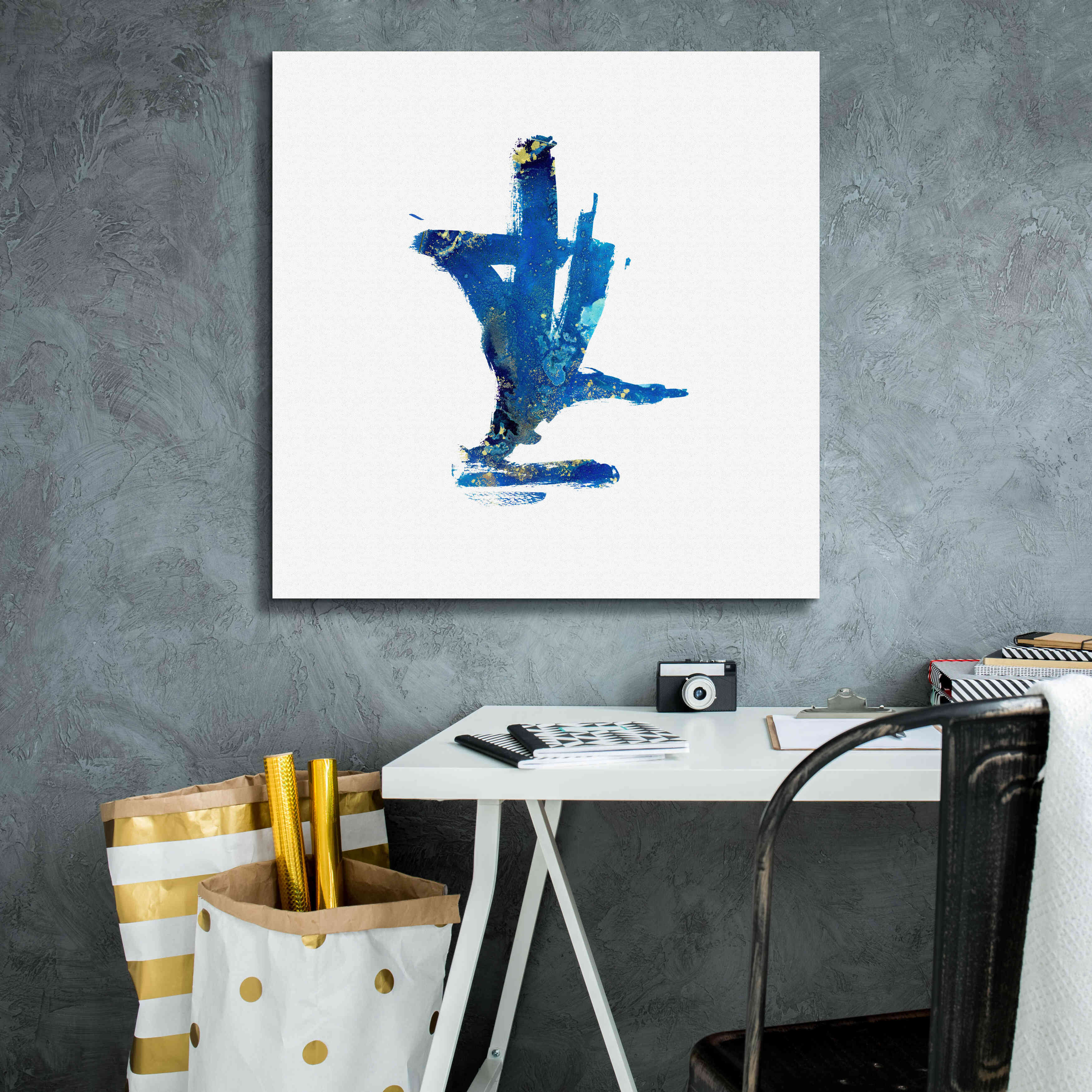 'Eastern Visions 6' by Jaclyn Frances, Giclee Canvas Wall Art,26x26
