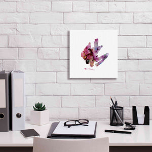 'Eastern Visions 7' by Jaclyn Frances, Giclee Canvas Wall Art,12x12