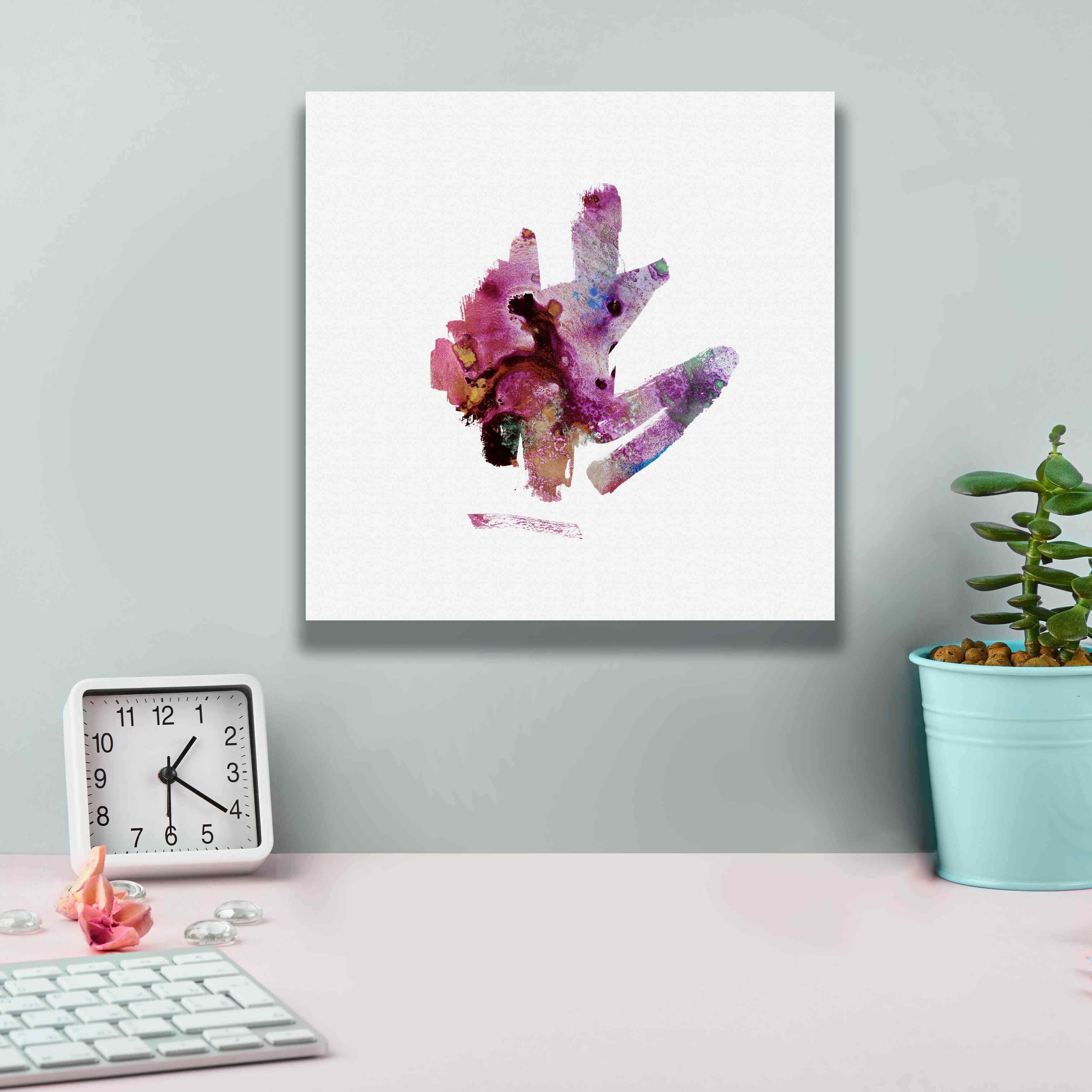 'Eastern Visions 7' by Jaclyn Frances, Giclee Canvas Wall Art,12x12