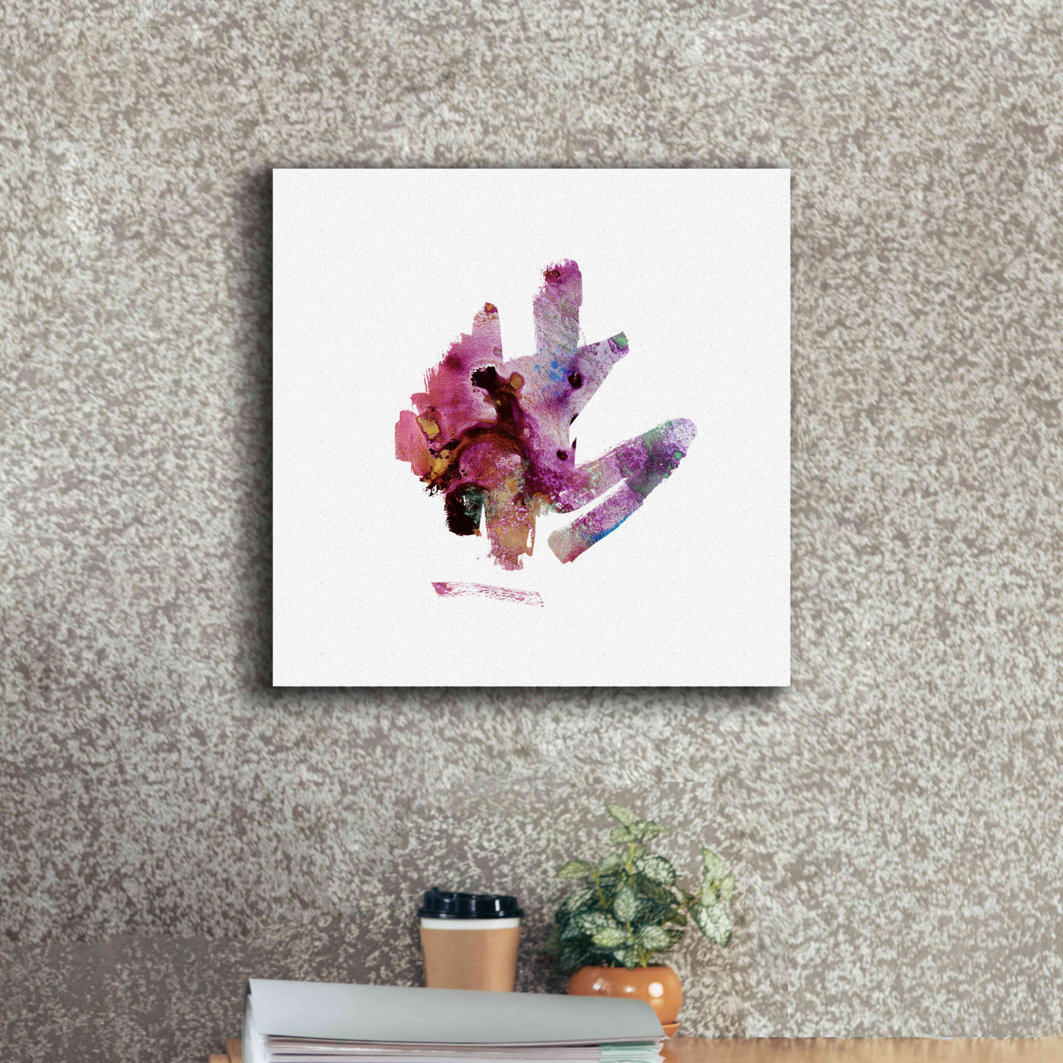 'Eastern Visions 7' by Jaclyn Frances, Giclee Canvas Wall Art,18x18