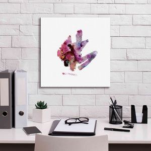'Eastern Visions 7' by Jaclyn Frances, Giclee Canvas Wall Art,18x18