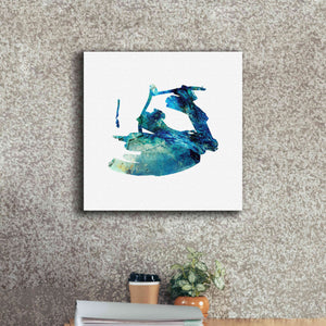 'Eastern Visions 8' by Jaclyn Frances, Giclee Canvas Wall Art,18x18