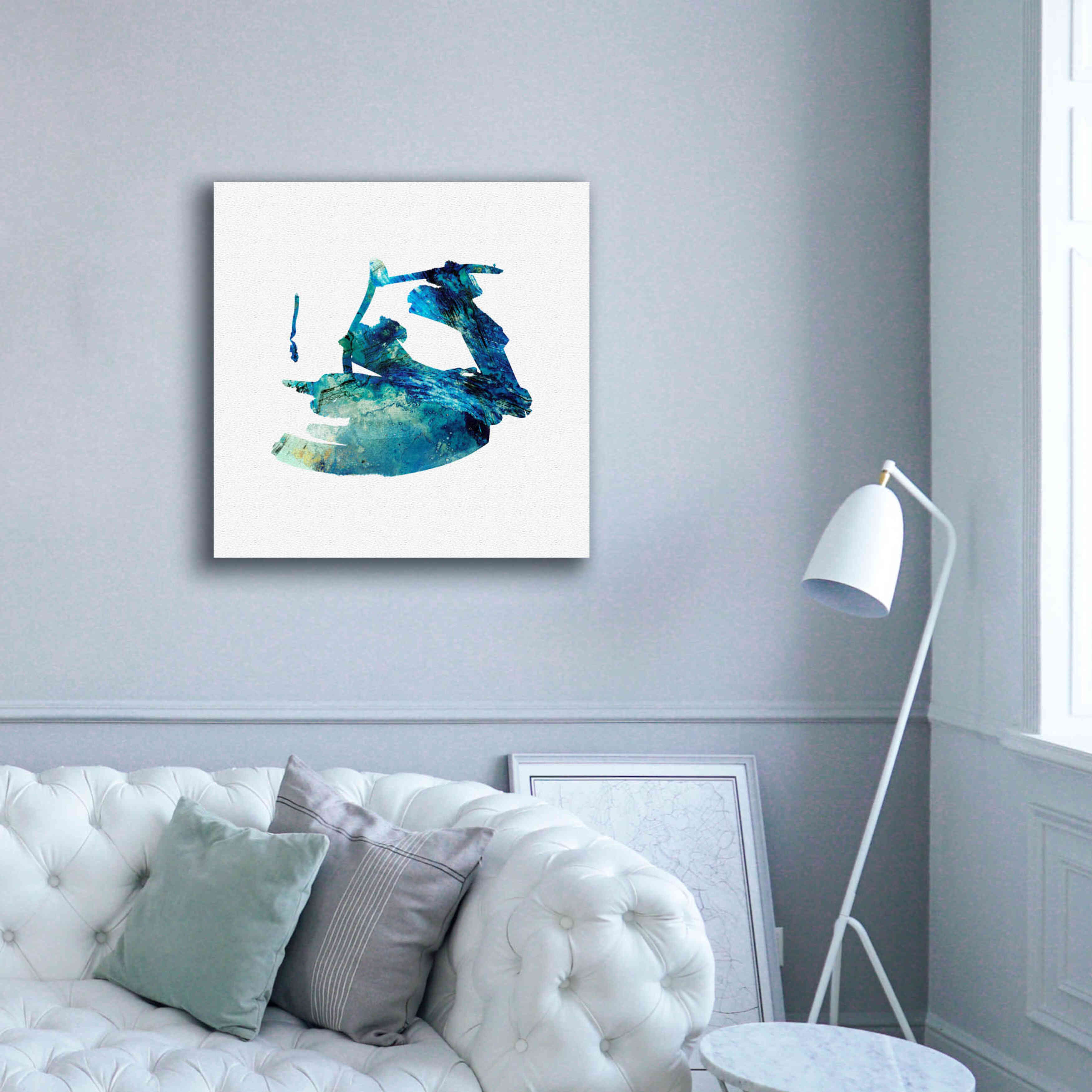 'Eastern Visions 8' by Jaclyn Frances, Giclee Canvas Wall Art,37x37
