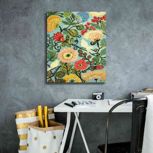 'Sweet Cottage Garden' by Karen Fields, Giclee Canvas Wall Art,20x24