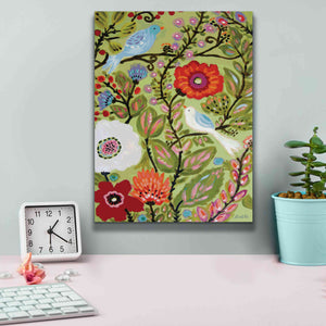 'Peace Garden' by Karen Fields, Giclee Canvas Wall Art,12x16