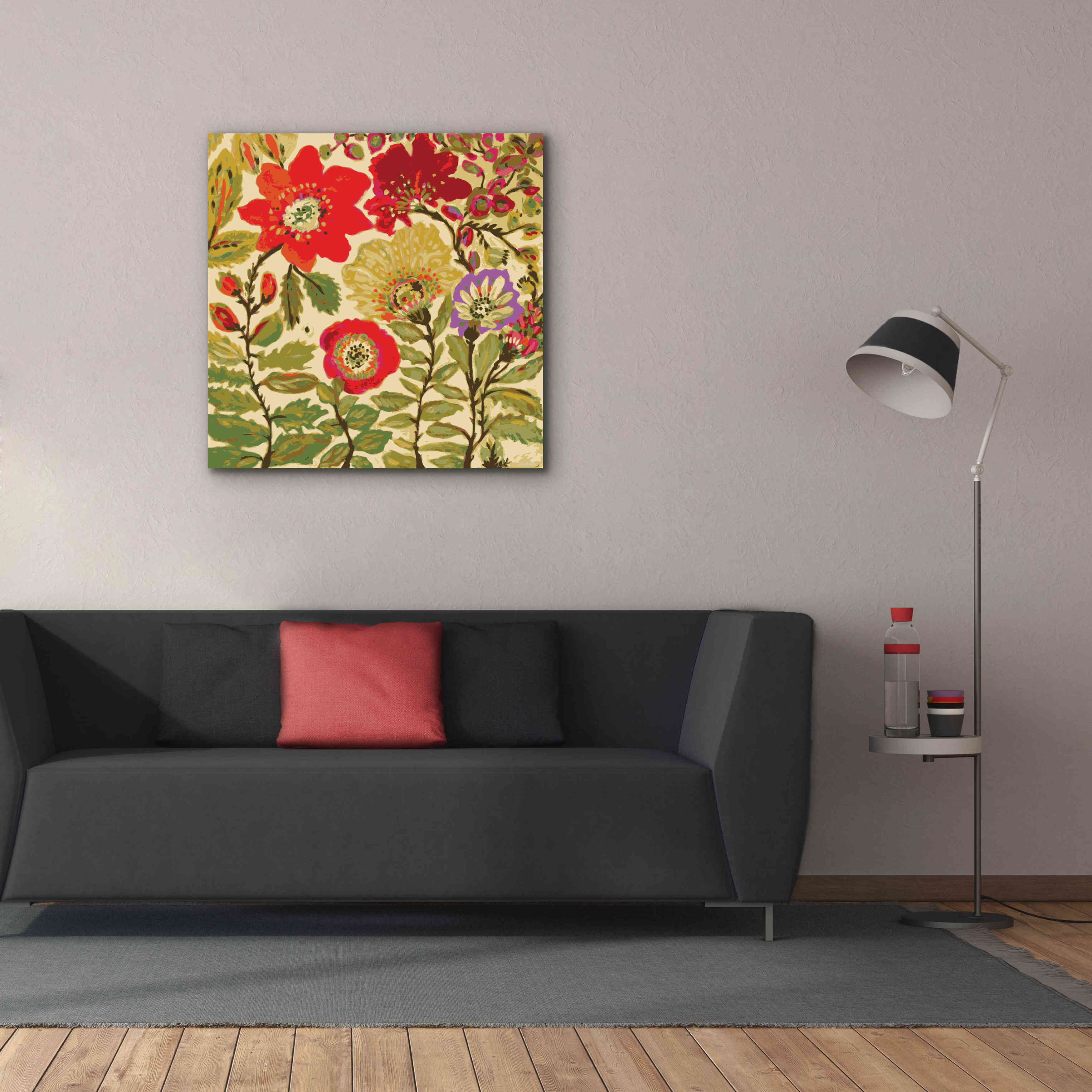 'Modern Art Innocence' by Karen Fields, Giclee Canvas Wall Art,37x37