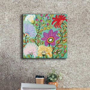 'Liberty Garden' by Karen Fields, Giclee Canvas Wall Art,18x18