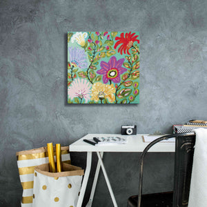 'Liberty Garden' by Karen Fields, Giclee Canvas Wall Art,18x18