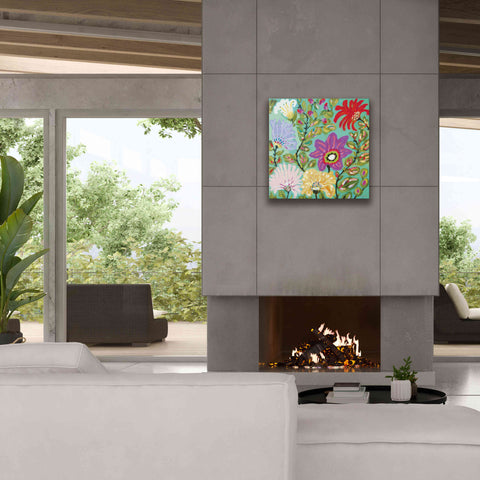 Image of 'Liberty Garden' by Karen Fields, Giclee Canvas Wall Art,26x26