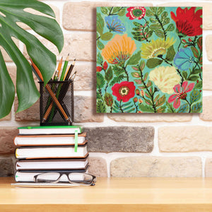 'Freedom Garden' by Karen Fields, Giclee Canvas Wall Art,12x12