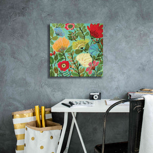 'Freedom Garden' by Karen Fields, Giclee Canvas Wall Art,18x18
