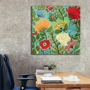 'Freedom Garden' by Karen Fields, Giclee Canvas Wall Art,37x37