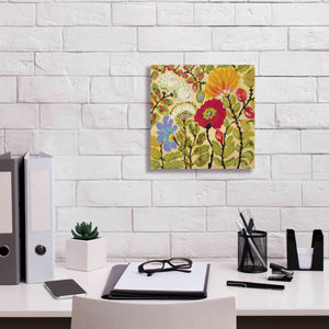'Autumn Fresh Garden' by Karen Fields, Giclee Canvas Wall Art,12x12