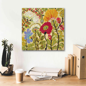 'Autumn Fresh Garden' by Karen Fields, Giclee Canvas Wall Art,18x18