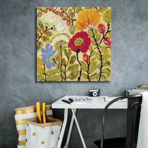 'Autumn Fresh Garden' by Karen Fields, Giclee Canvas Wall Art,26x26