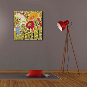 'Autumn Fresh Garden' by Karen Fields, Giclee Canvas Wall Art,26x26