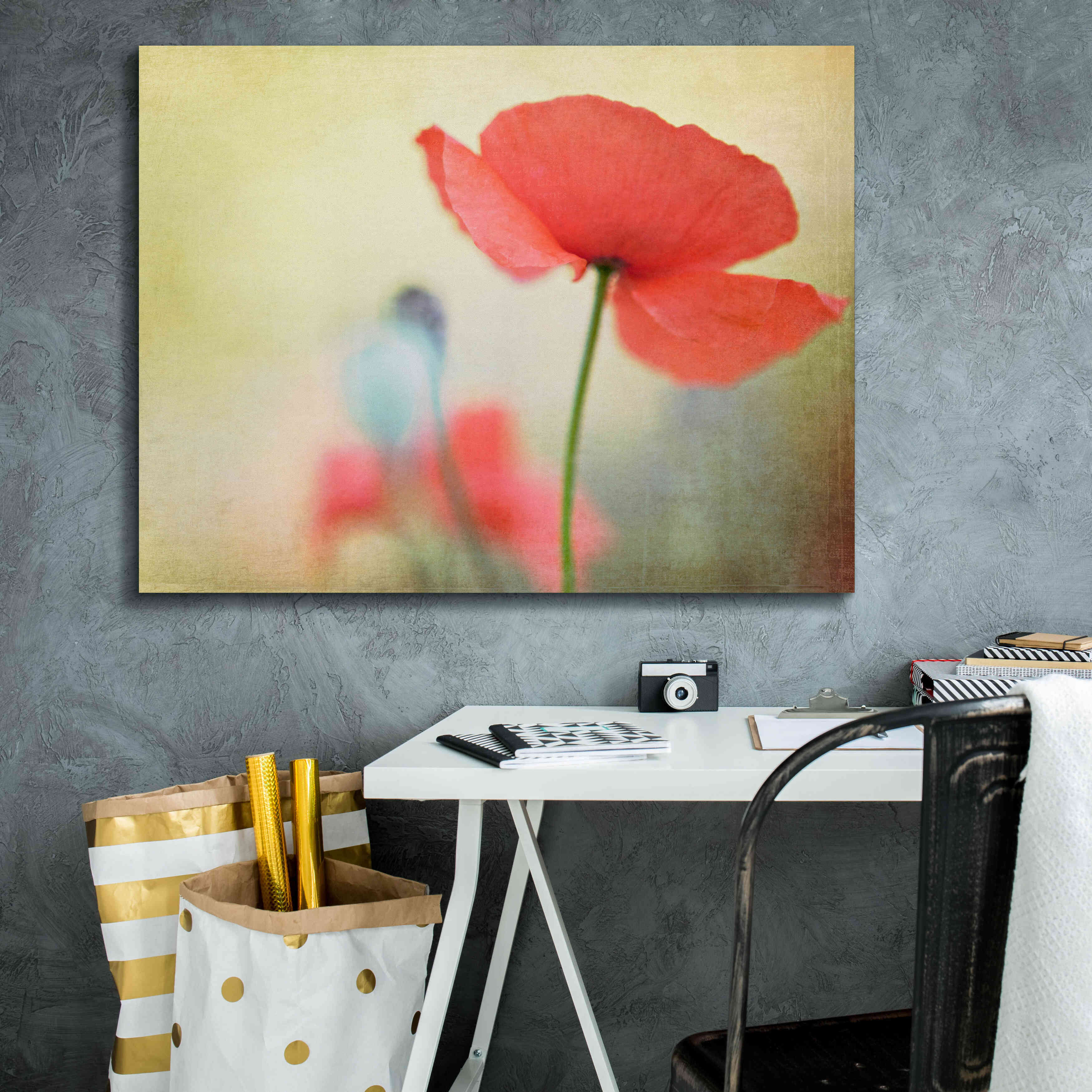 'Poppy' by Kim Fearheiley, Giclee Canvas Wall Art,34x26