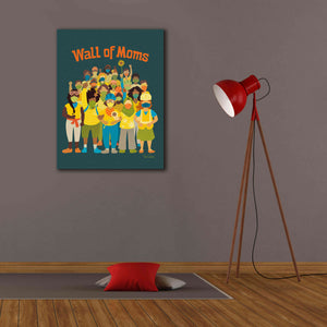 'Wall of Moms' by Kris Duran, Giclee Canvas Wall Art,26x34