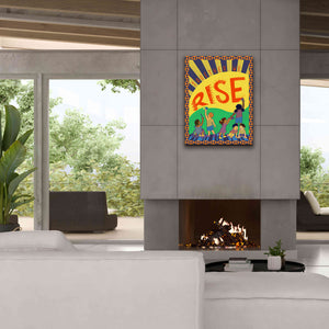 'Together We Rise' by Kris Duran, Giclee Canvas Wall Art,26x34