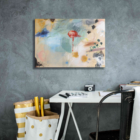 Image of 'Red Light' by Kyoko Fischer, Giclee Canvas Wall Art,26x18