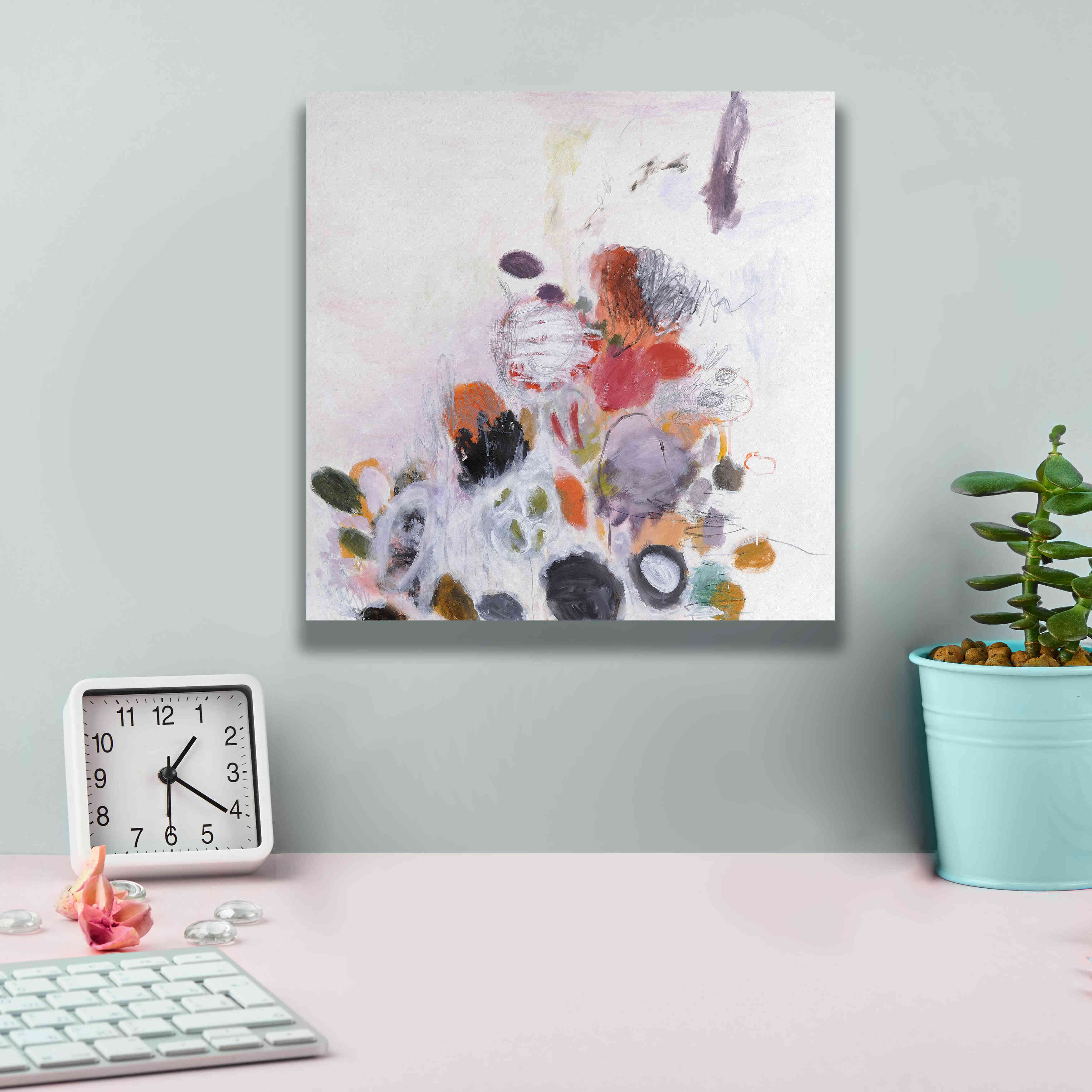 'Haru-no Jin 1' by Kyoko Fischer, Giclee Canvas Wall Art,12x12