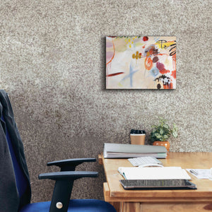 'Catching Bubbles' by Kyoko Fischer, Giclee Canvas Wall Art,16x12