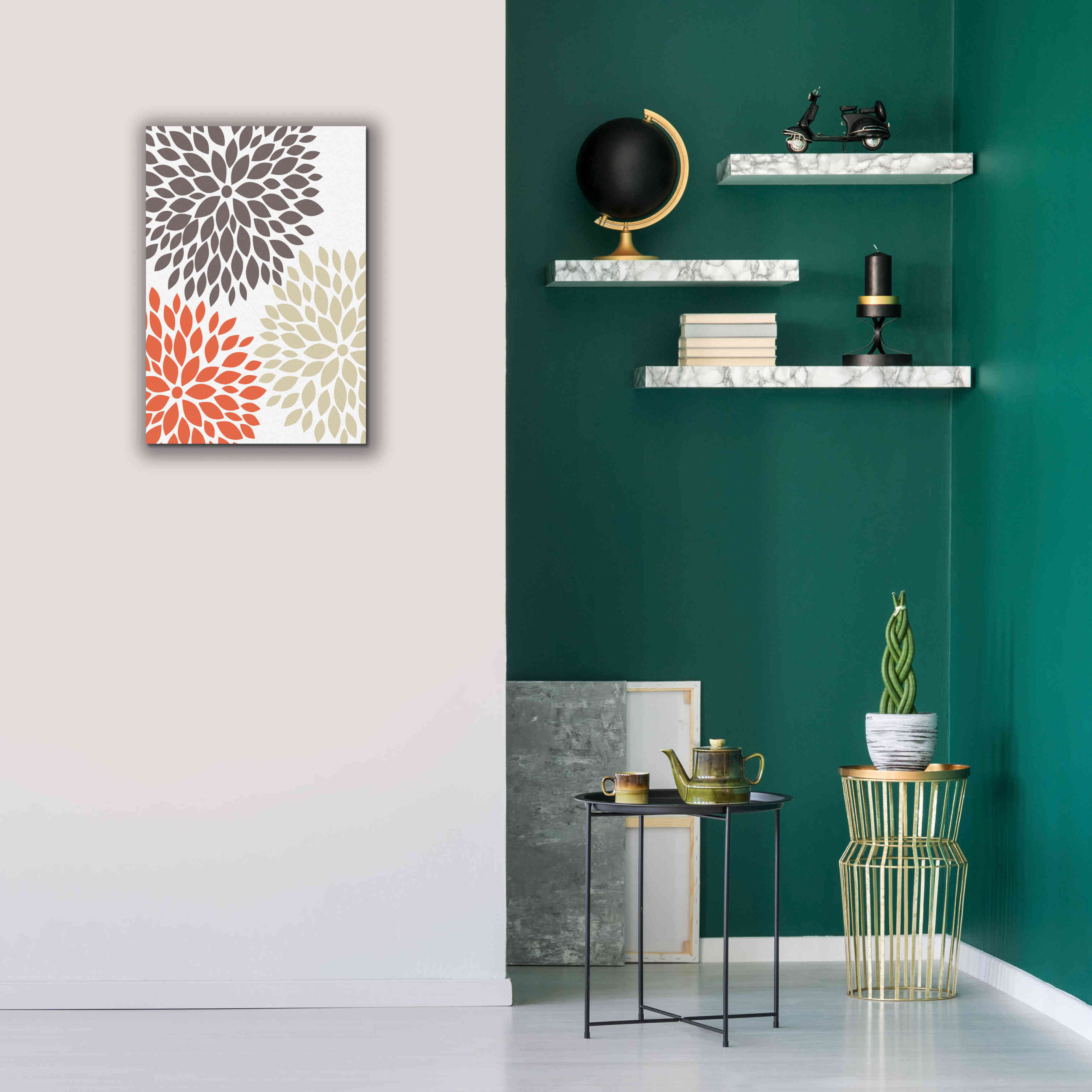 'Warm Encounters 1' by Leslie Fuqua, Giclee Canvas Wall Art,18x26