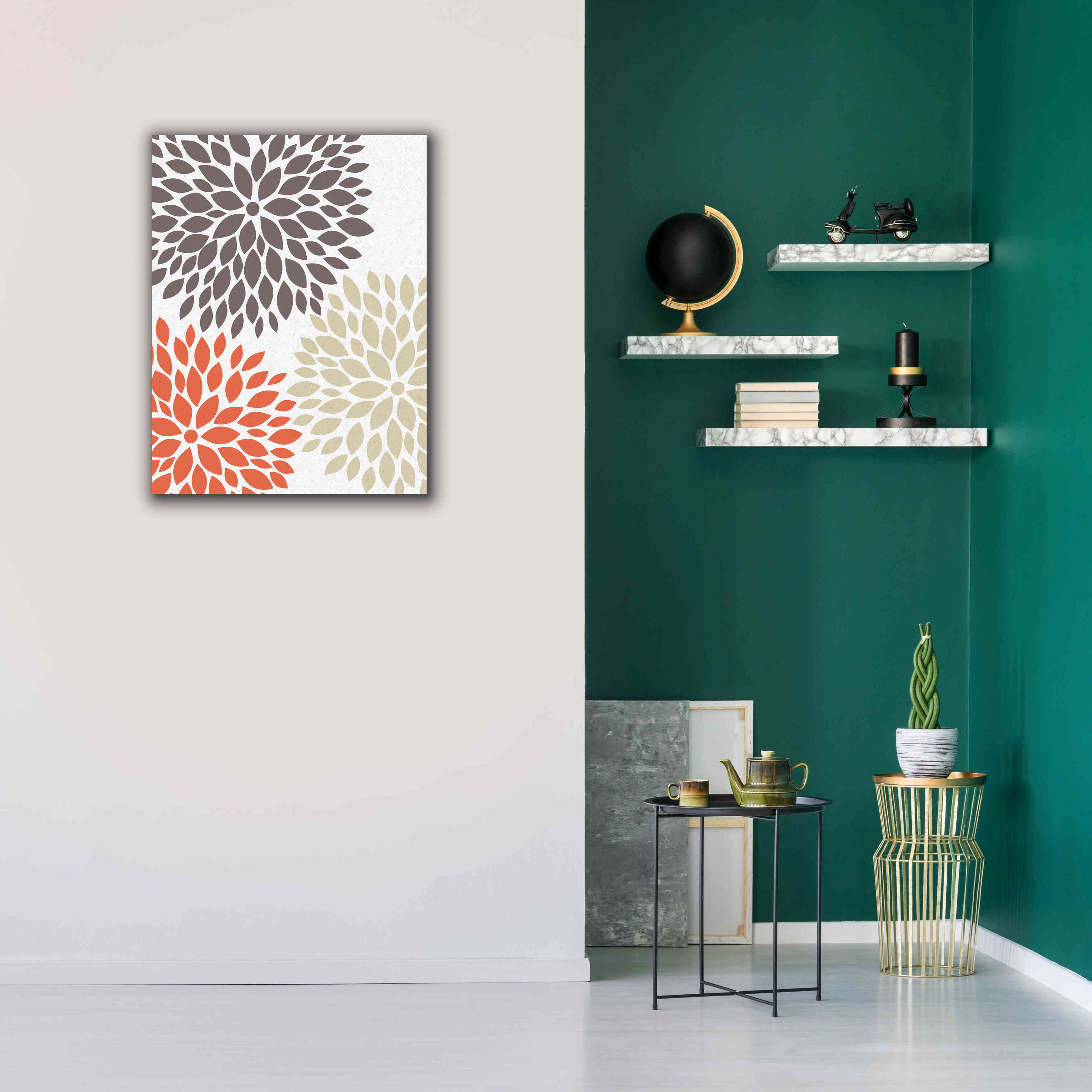 'Warm Encounters 1' by Leslie Fuqua, Giclee Canvas Wall Art,26x34