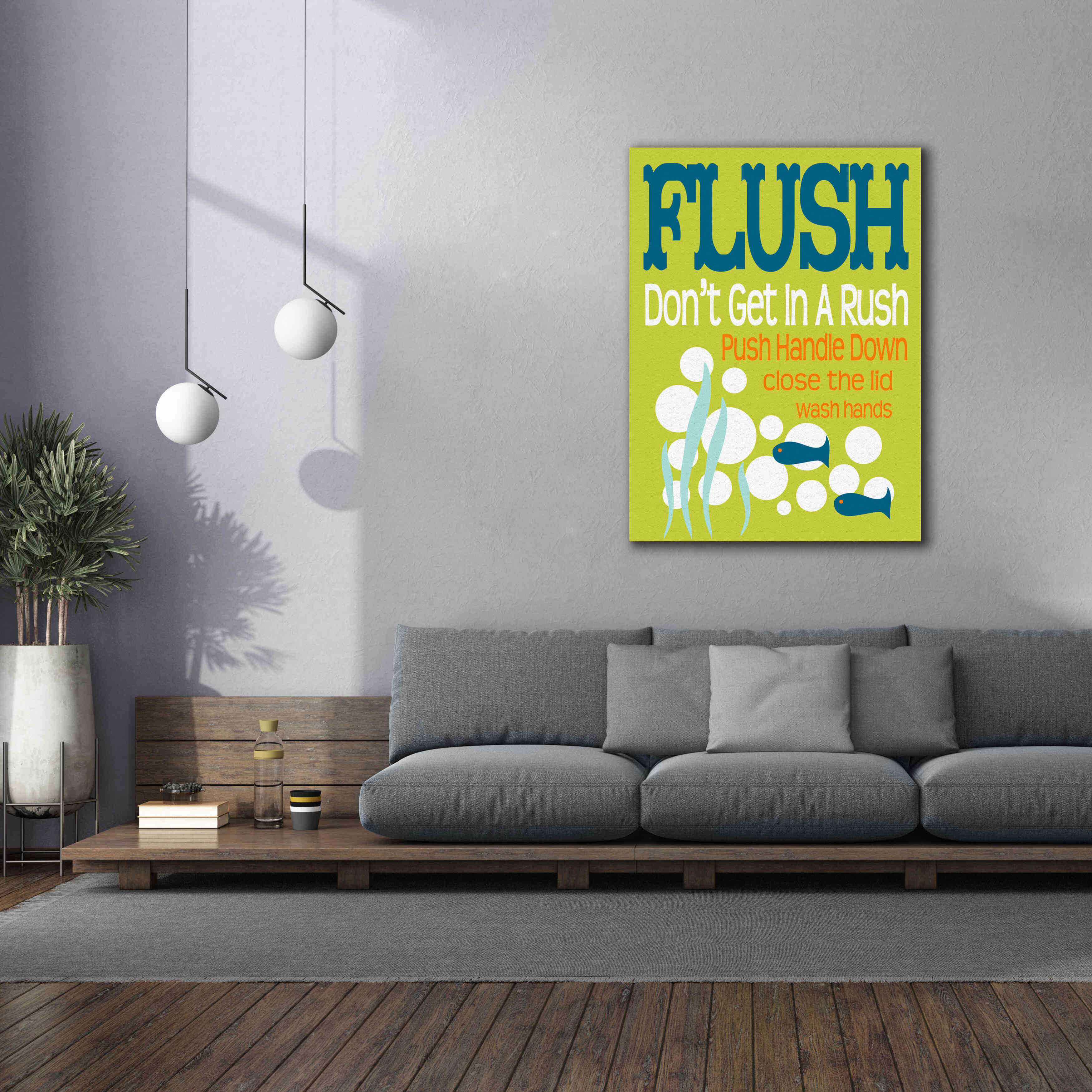 'Ocean Bubble Friends 2' by Leslie Fuqua, Giclee Canvas Wall Art,40x54
