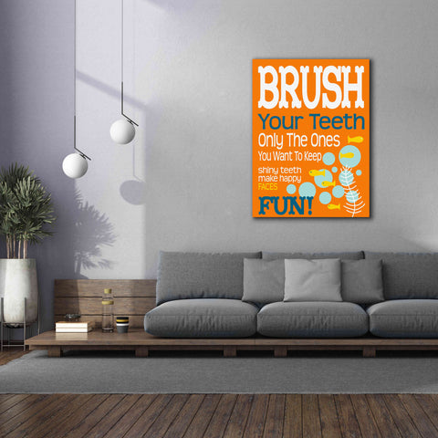 Image of 'Ocean Bubble Friends 1' by Leslie Fuqua, Giclee Canvas Wall Art,40x54