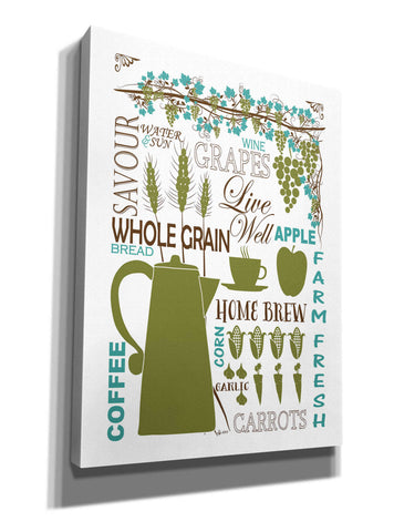 Image of 'Culinary Love 2 in Color' by Leslie Fuqua, Giclee Canvas Wall Art
