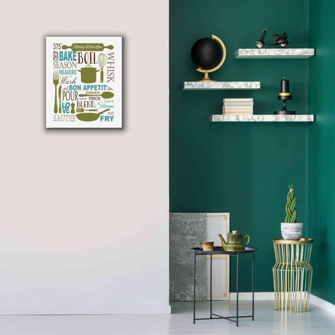 Image of 'Culinary Love 1 in Color' by Leslie Fuqua, Giclee Canvas Wall Art,20x24