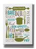 'Culinary Love 1 in Color' by Leslie Fuqua, Giclee Canvas Wall Art