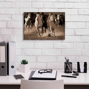 'About Face' by Lisa Dearing, Giclee Canvas Wall Art,18x12