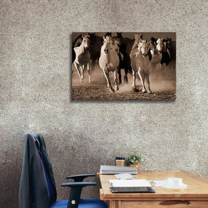 'About Face' by Lisa Dearing, Giclee Canvas Wall Art,40x26