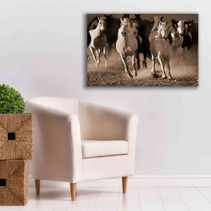 'About Face' by Lisa Dearing, Giclee Canvas Wall Art,40x26