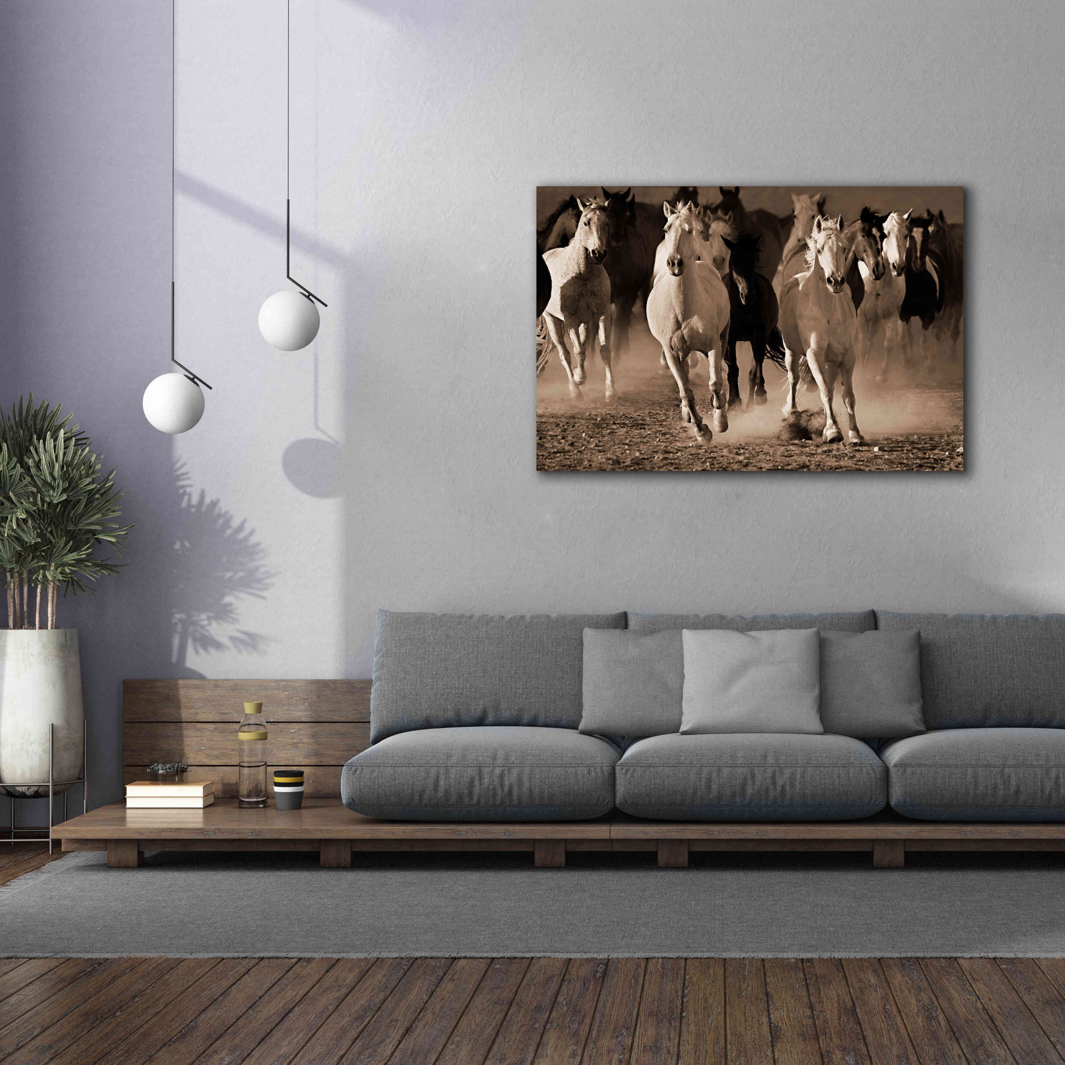 'About Face' by Lisa Dearing, Giclee Canvas Wall Art,60x40