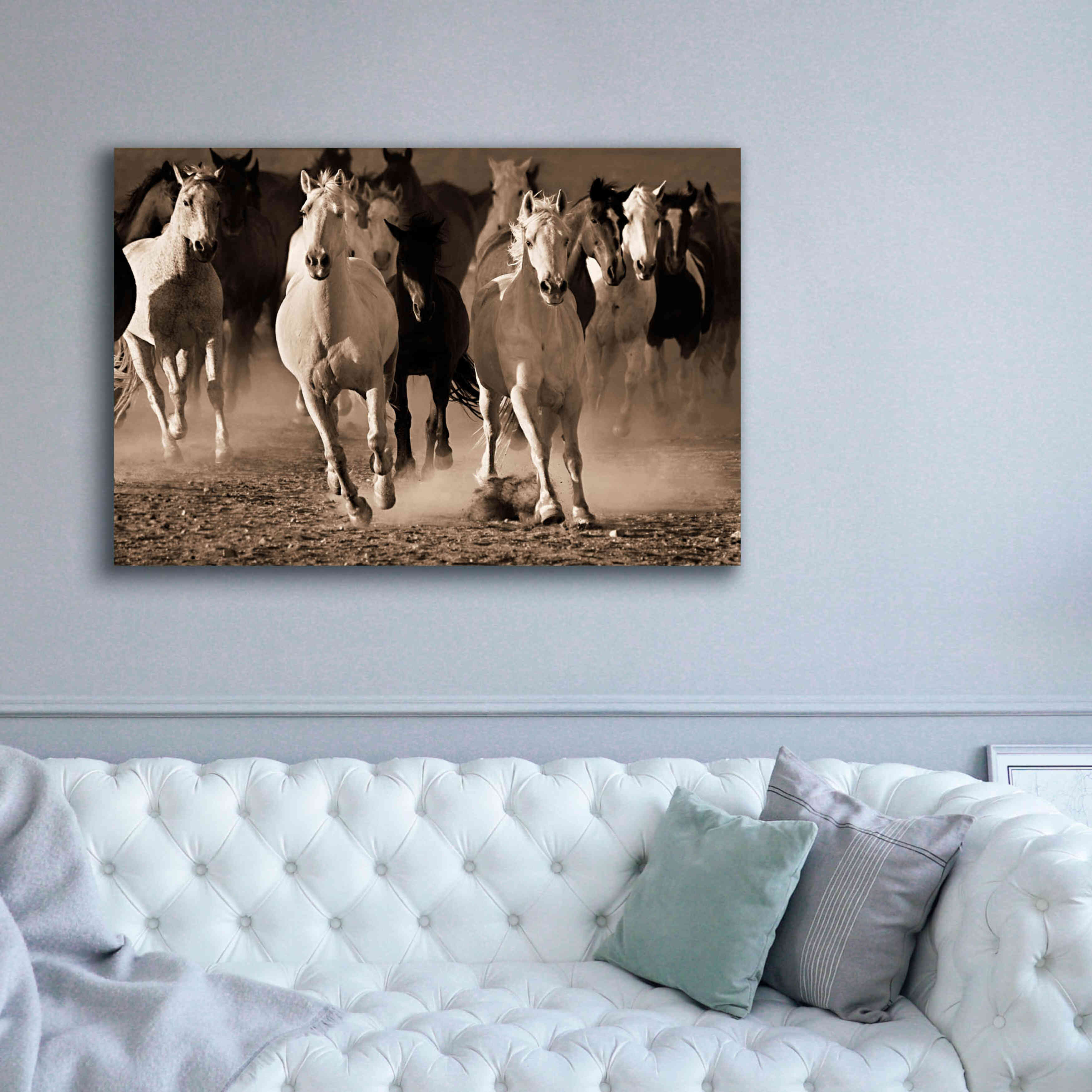 'About Face' by Lisa Dearing, Giclee Canvas Wall Art,60x40