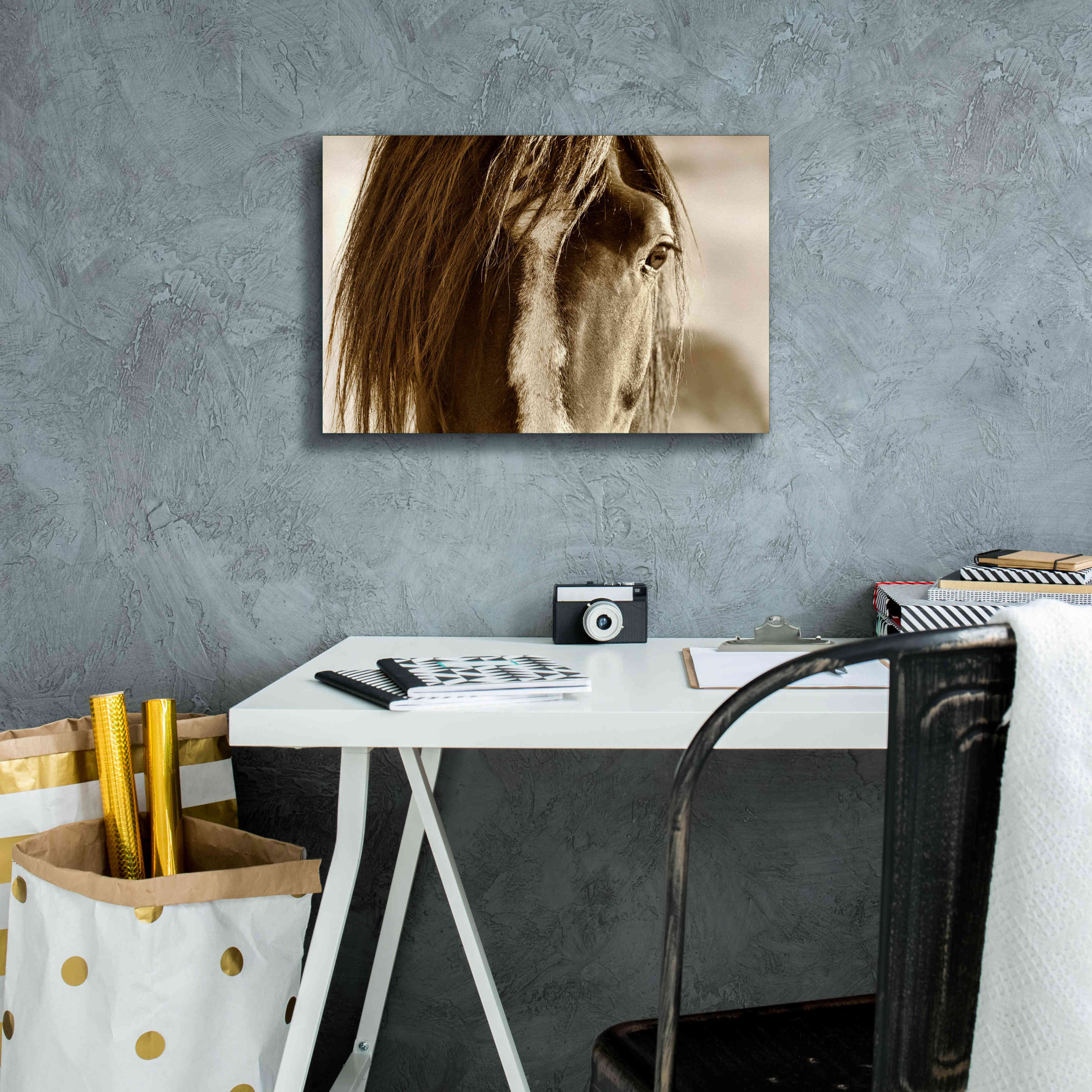 'Amante' by Lisa Dearing, Giclee Canvas Wall Art,18x12