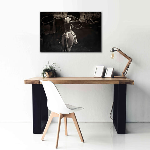 Image of 'American Cowgirl' by Lisa Dearing, Giclee Canvas Wall Art,40x26