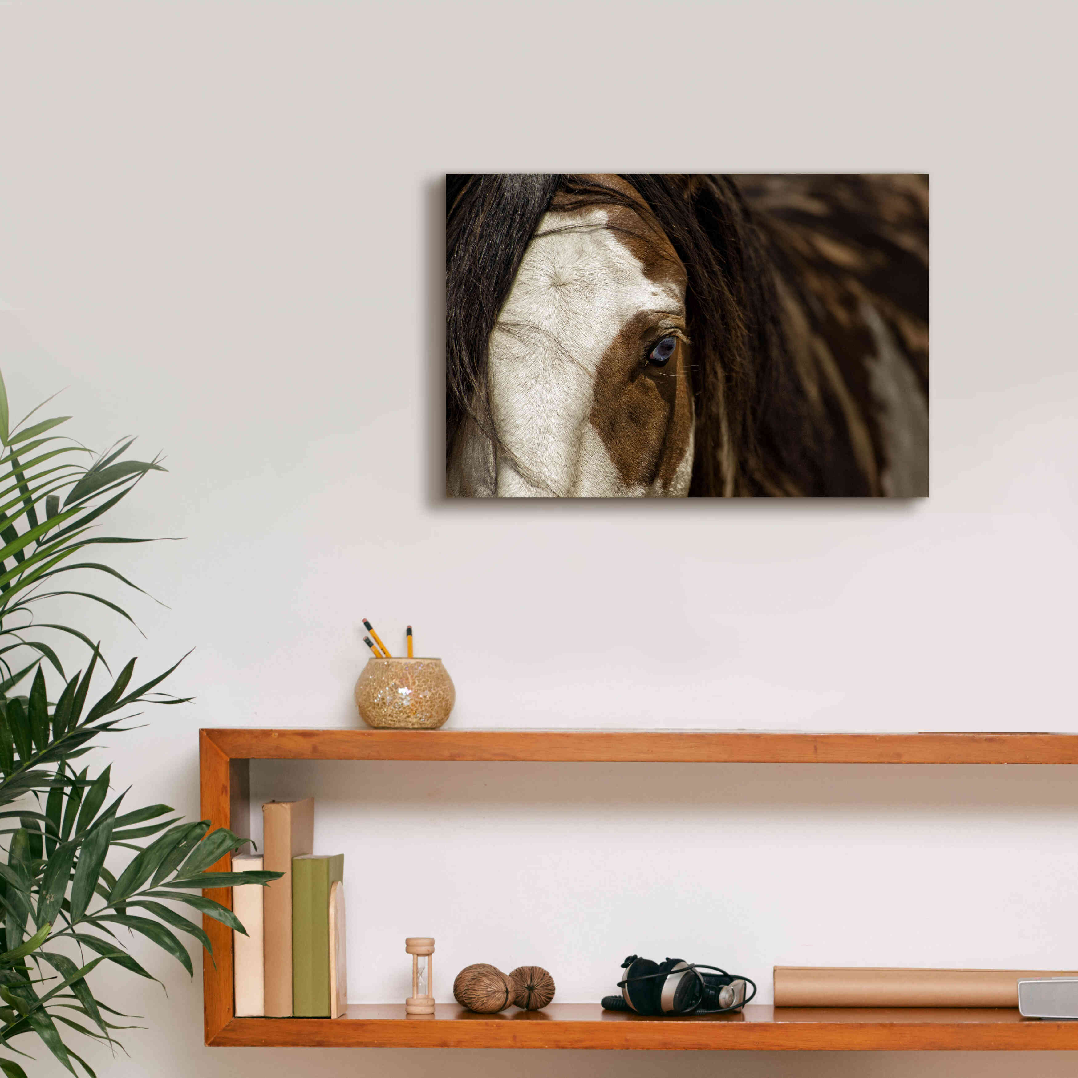 'Blue' by Lisa Dearing, Giclee Canvas Wall Art,18x12