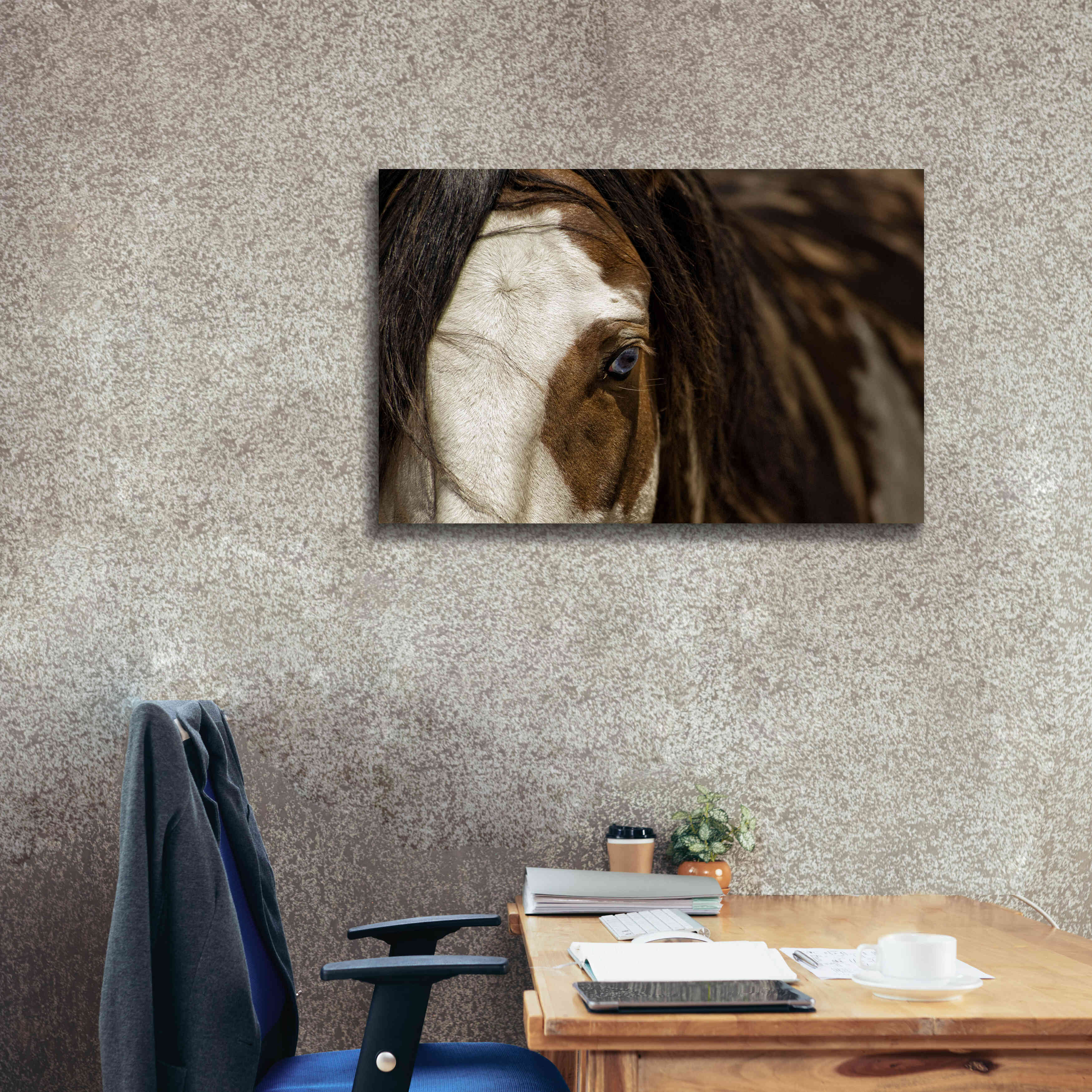 'Blue' by Lisa Dearing, Giclee Canvas Wall Art,40x26