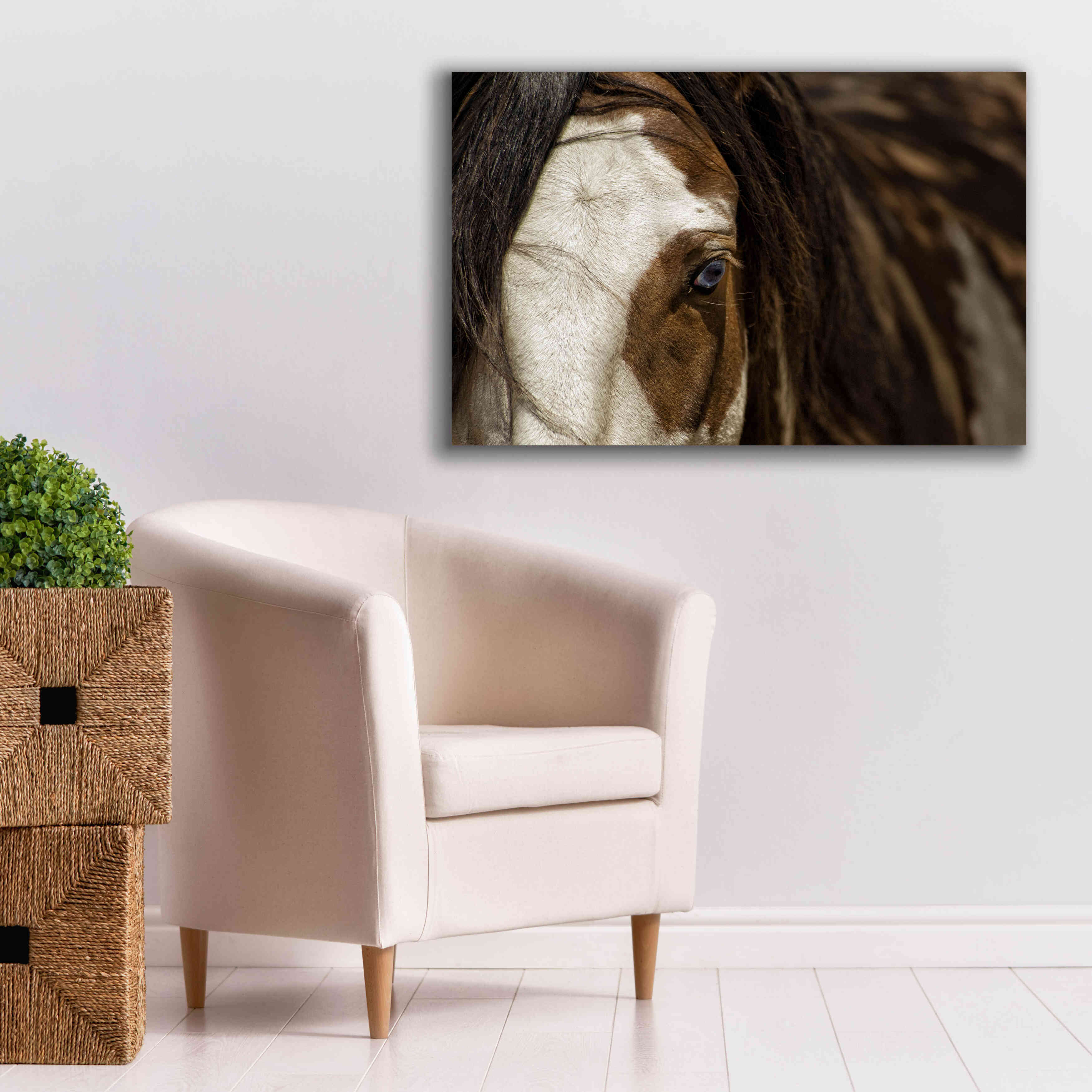 'Blue' by Lisa Dearing, Giclee Canvas Wall Art,40x26