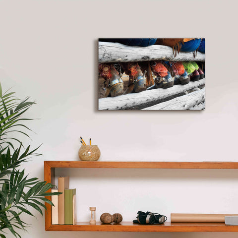 Image of 'Boots & Spurs' by Lisa Dearing, Giclee Canvas Wall Art,18x12