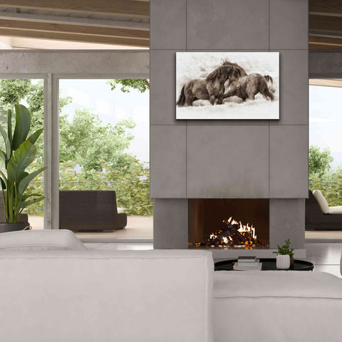 Image of 'Brothers' by Lisa Dearing, Giclee Canvas Wall Art,40x26