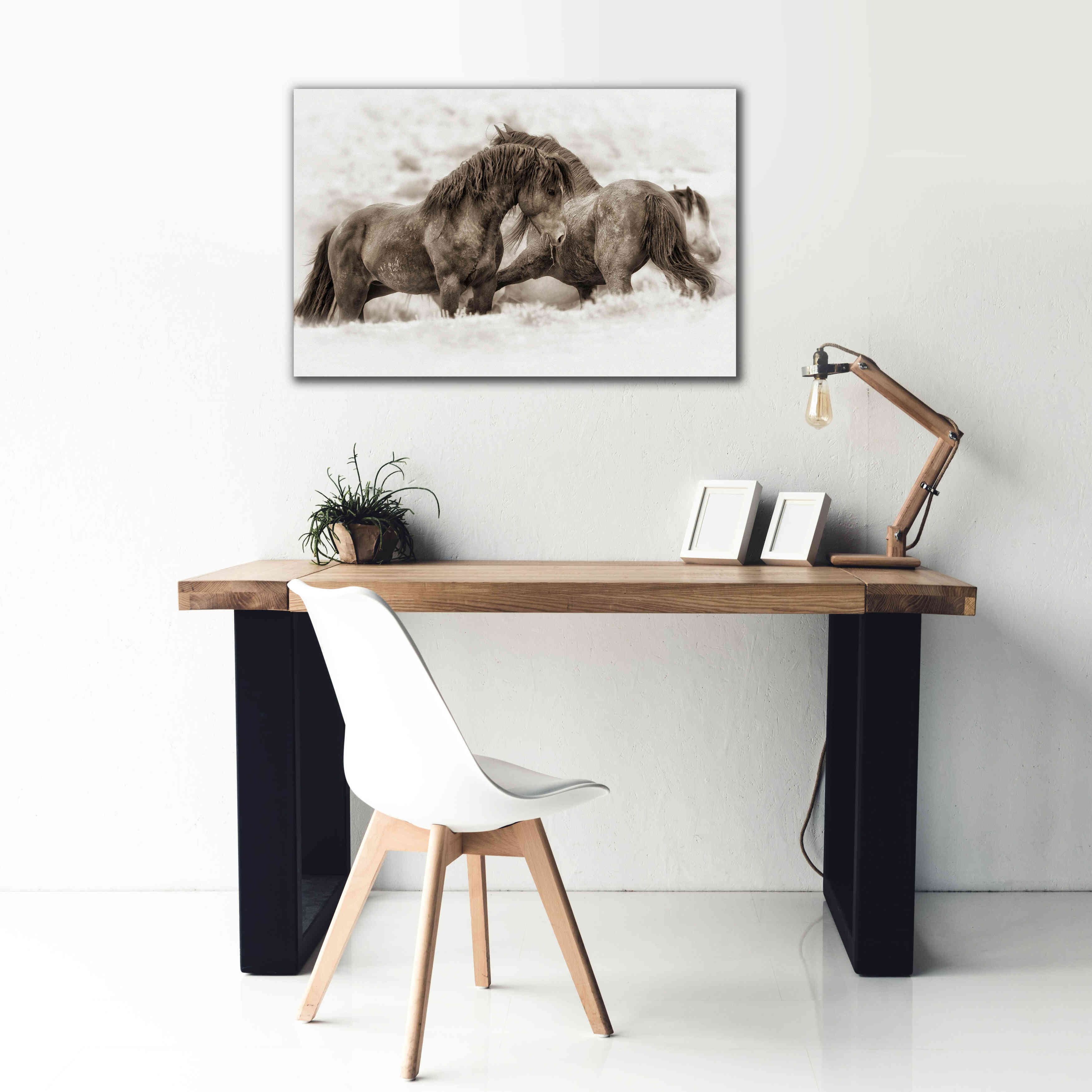 'Brothers' by Lisa Dearing, Giclee Canvas Wall Art,40x26