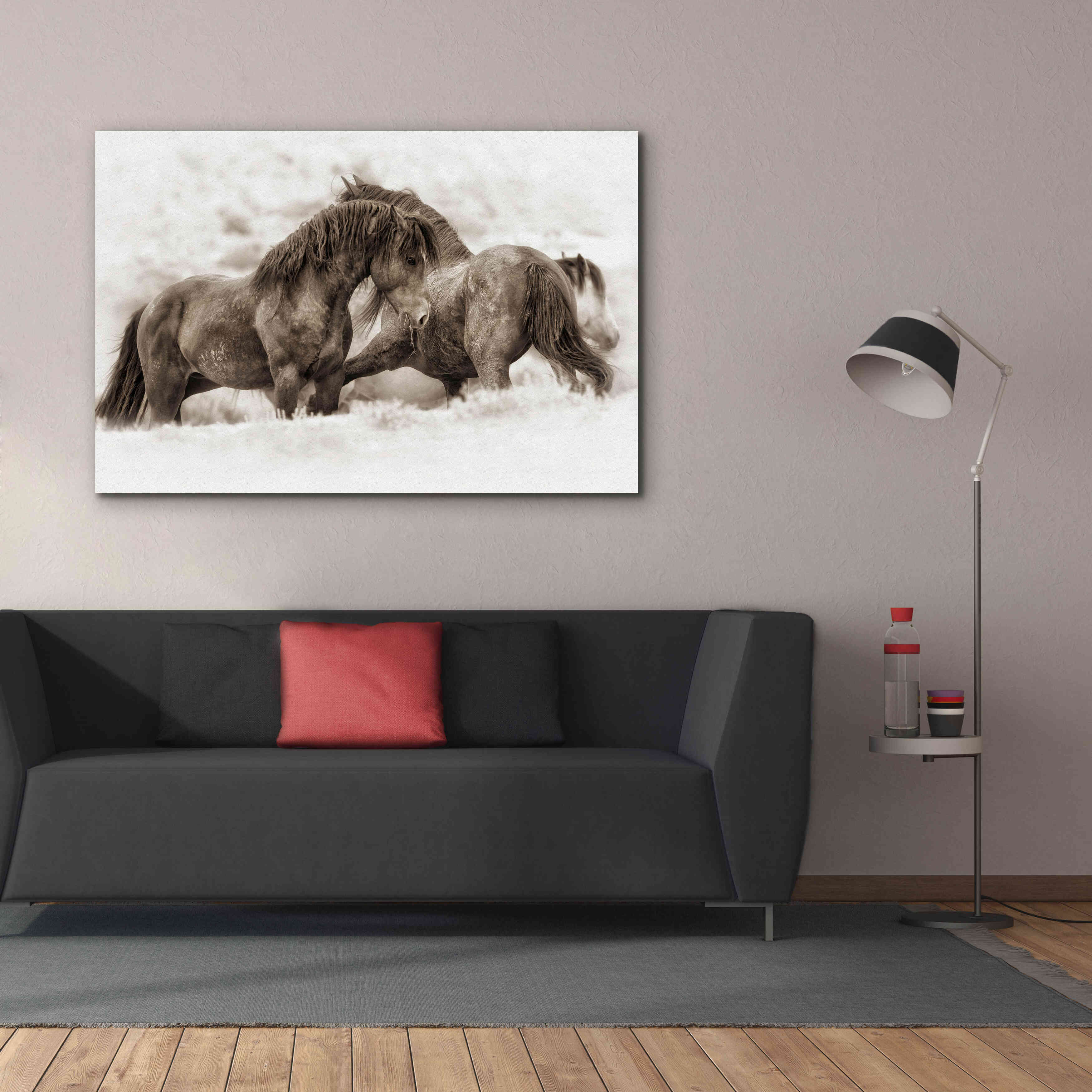 'Brothers' by Lisa Dearing, Giclee Canvas Wall Art,60x40